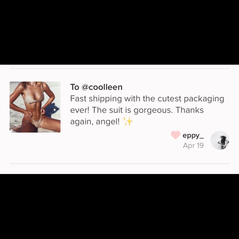 Last 1✨🆕Cadence Nude Gold Cheekie Bikini Bottoms - Picture 6 of 6